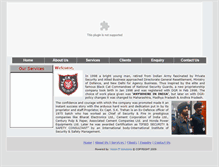 Tablet Screenshot of blackcatsecuritas.com